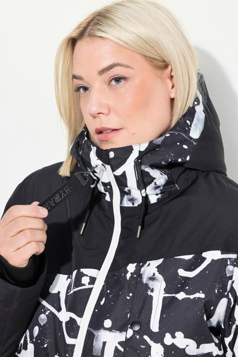 Actual product image Ulla Popken HYPRAR Abstract Print Performance Jacket (50, 52)