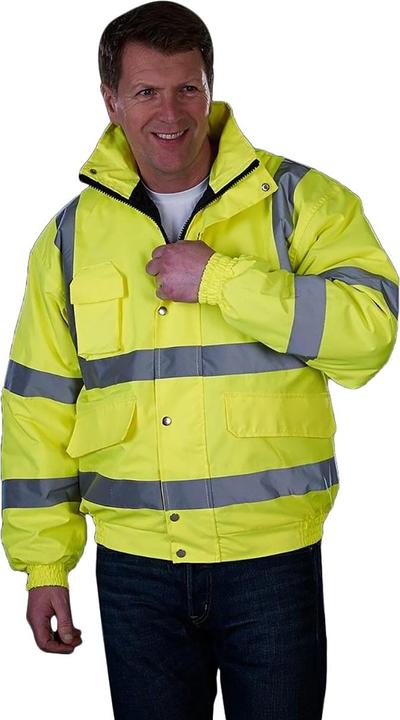 Grafters Hivis Wasserfeste Bomber Jacke