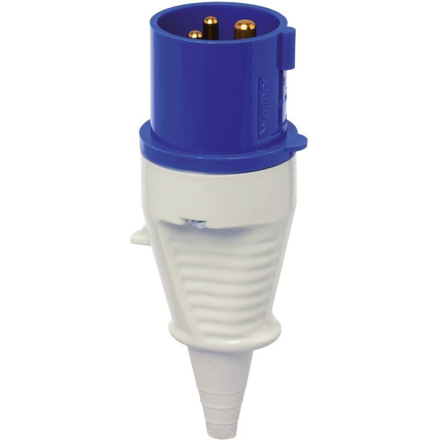 Walther, Netzstecker + Netzkupplung, CEE Stikprop 16A 3P IP44