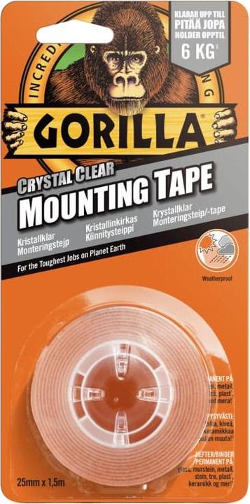 Produktbild Gorilla Klebeband 48 mm x 8,2 Meter transparent (8.20 m)