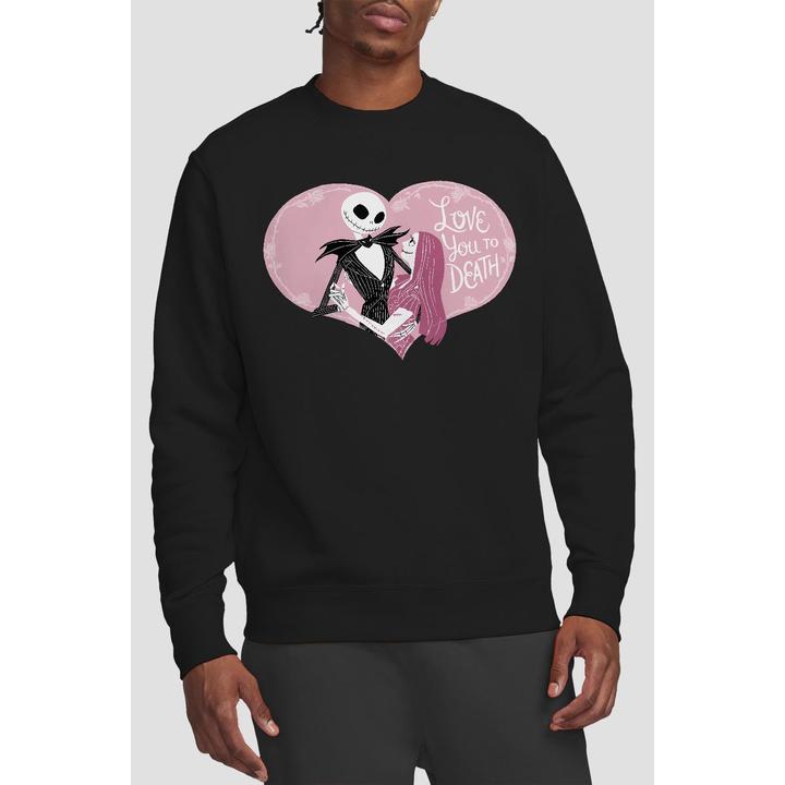 Produktbild The Nightmare Before Christmas Love You To Death Sweatshirt Valentinstag (L)