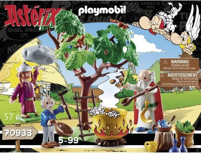 Image du produit Playmobil Panoramix et le chaudron de Potion Magique (70933, Playmobil Astérix)