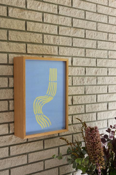 Produktbild Hübsch Hello Frame 30x42 Nature (50 x 100 cm)