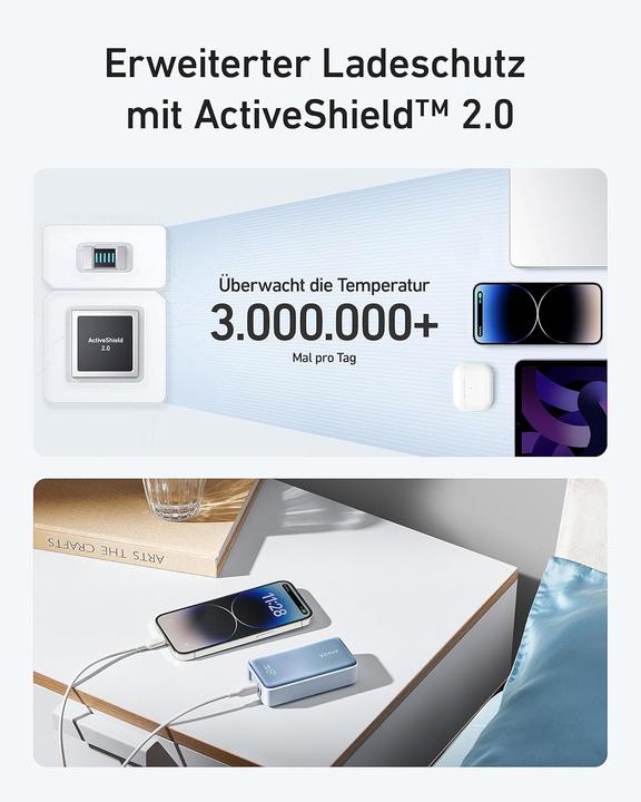 Image du produit Anker PowerCore 533 (10000 mAh, 30 W, 37 Wh)