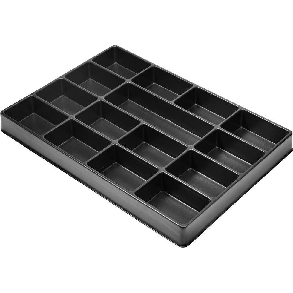 Toolcraft, Zubehör Werkzeugaufbewahrung, TO-7897164 Einlegeboden PS Herstellerfarbe:Schwarz
