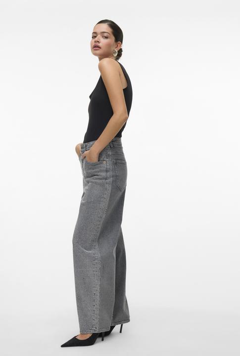 Actual product image Vero Moda VMBILLIE Hohe Taille Barrel Fit Jeans Mom Jeans (W30/L34)