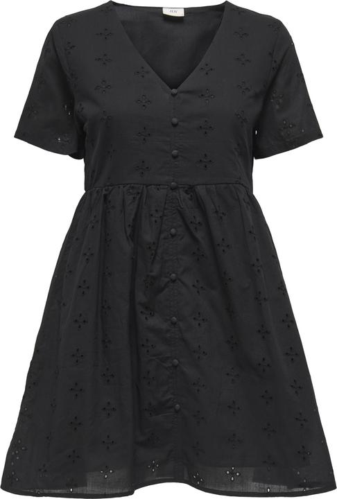 Image du produit JdY Normal geschnitten V-Ausschnitt Voluminöser Armschnitt Midikleid Kleid (M)