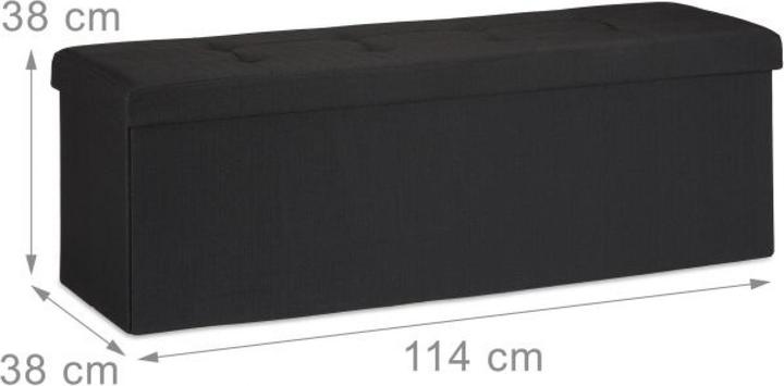 Produktbild Relaxdays Sitzbank (114 cm)