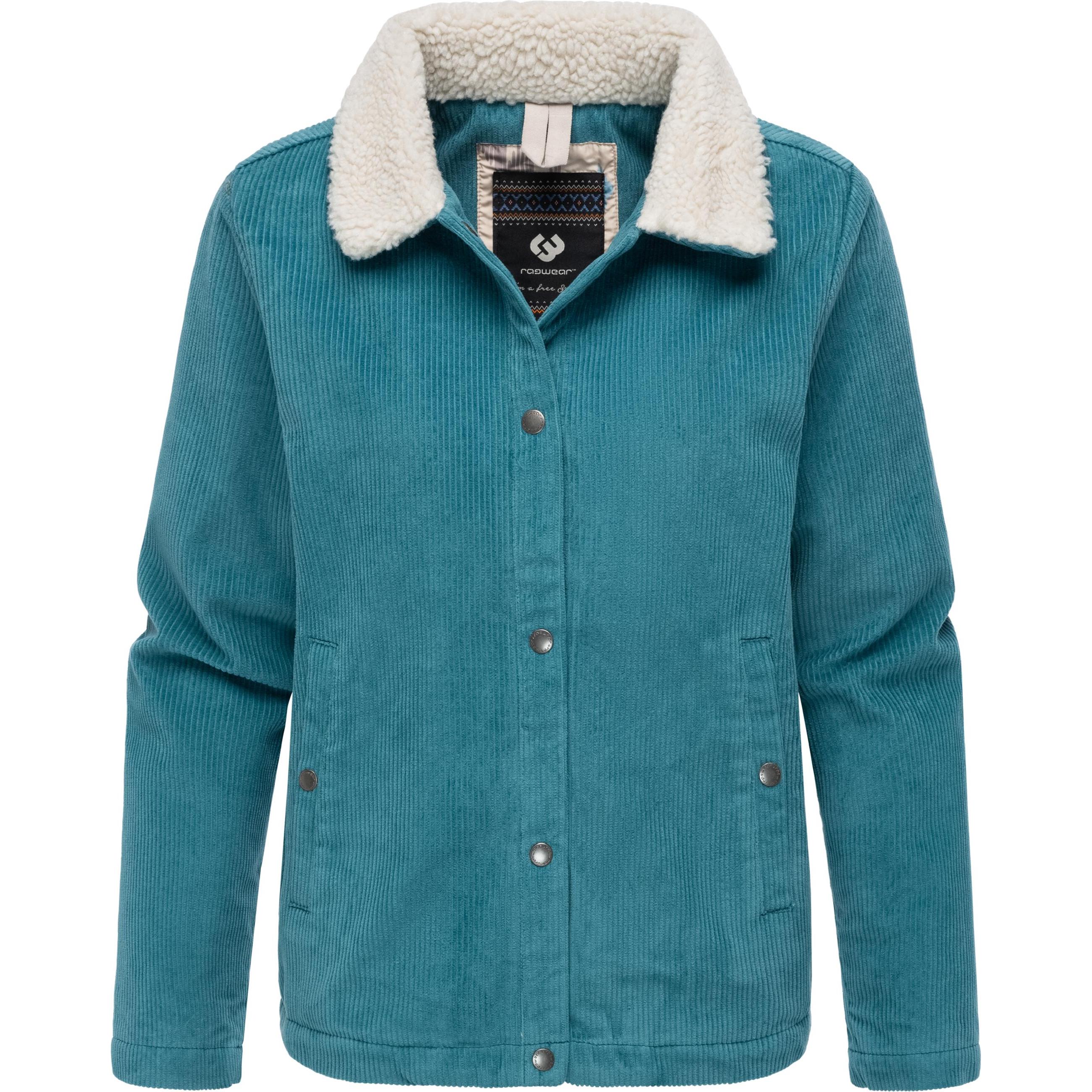 Ragwear, Damen, Jacke, Walinea Corduroy (XL), Grün, XL