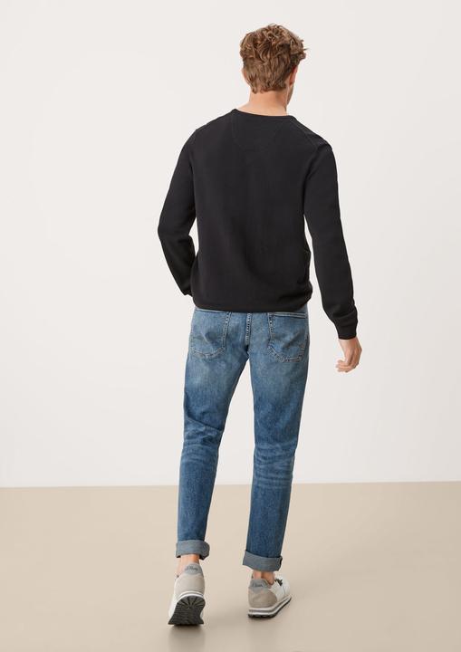 Produktbild s.Oliver Herren Pullover Baumwolle Basic Strickpullover V-Ausschnitt Farben (3XL)