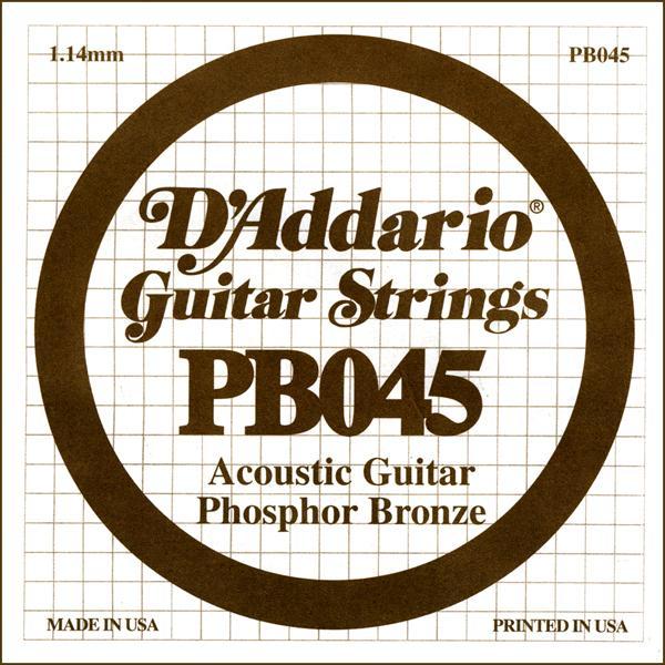 Produktbild D'Addario Pb045 (1x, Gitarre, 0.05")