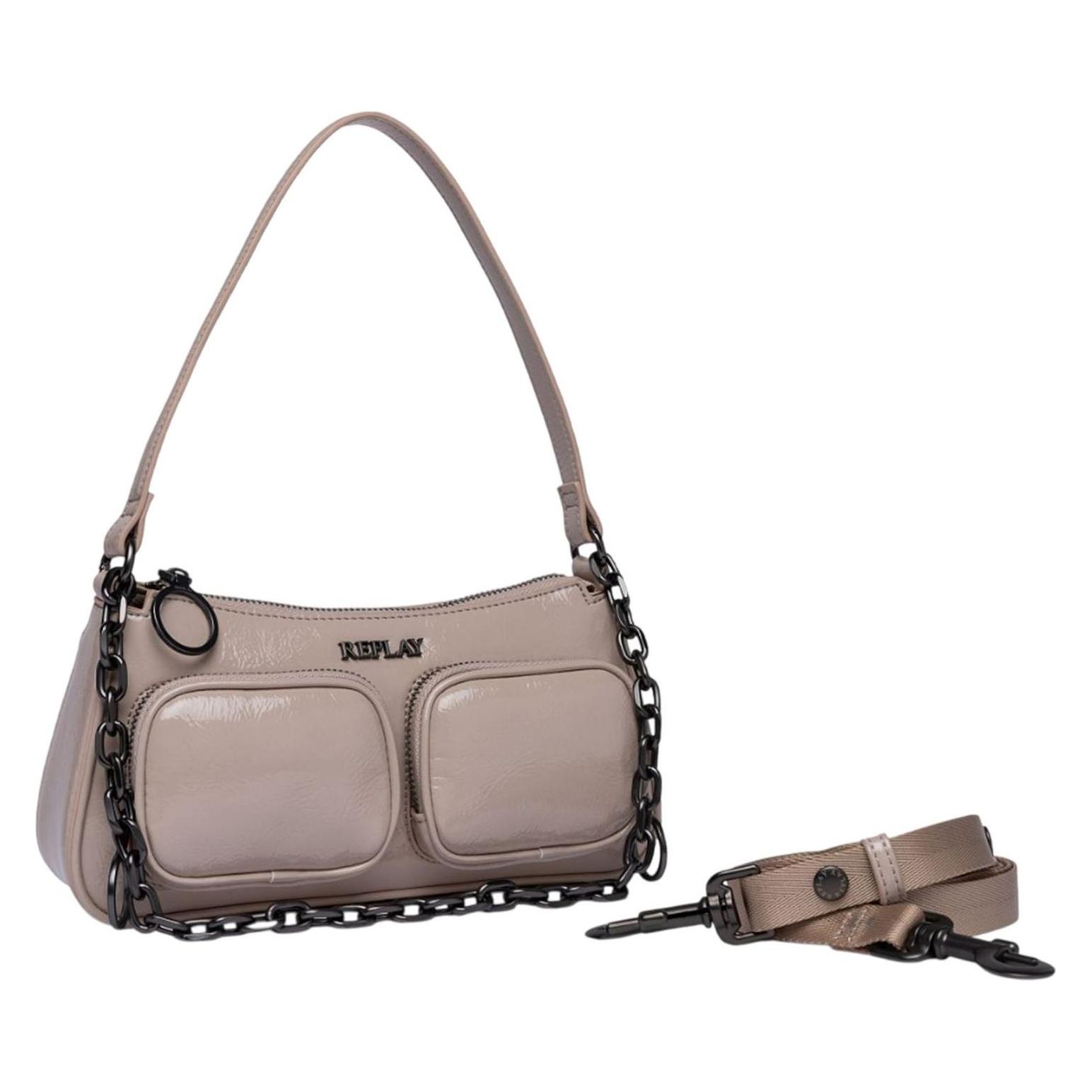 Replay, Handtasche, Schultertasche 25.5 Cm, Rosa