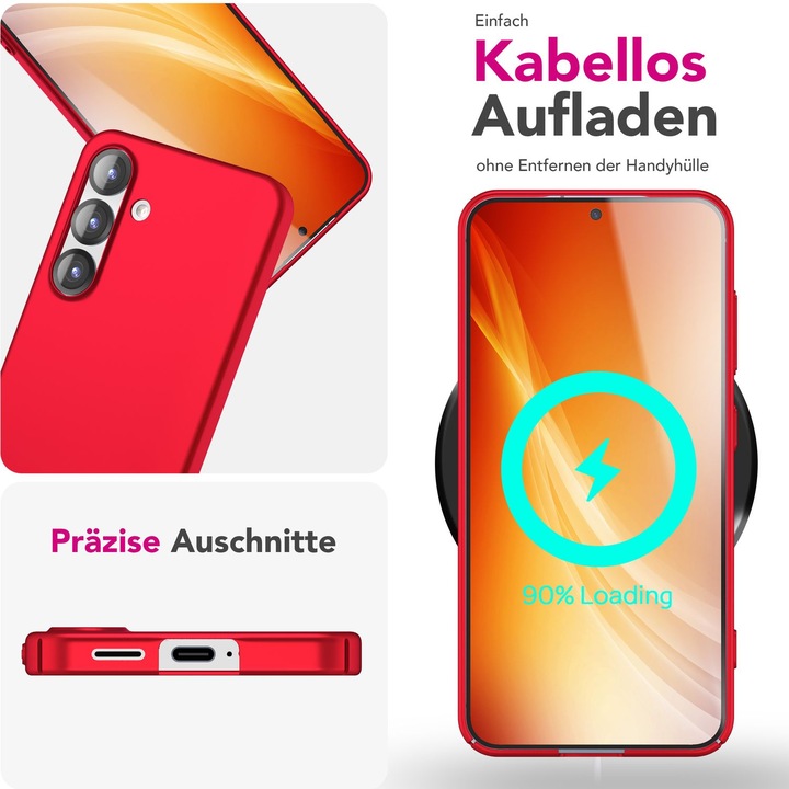 Actual product image Nalia PureFit - Ultra Dünne 0,5mm Leichte Hülle - Slim Fit Hardcase (Samsung Galaxy S25)