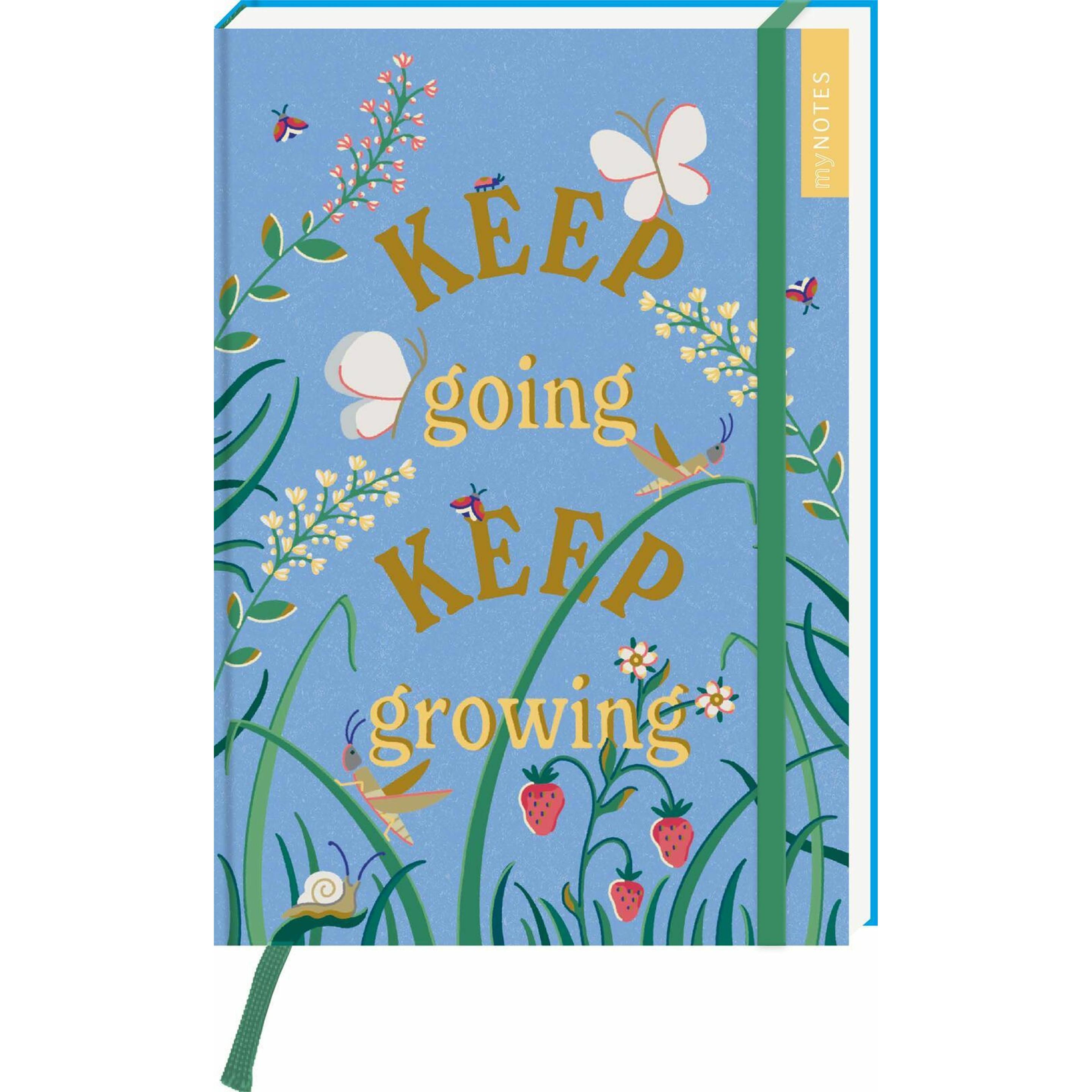 Ars Edition, Heft + Block, myNOTES Papeterie: Notizbuch A5 Cottage (A5, Kariert)