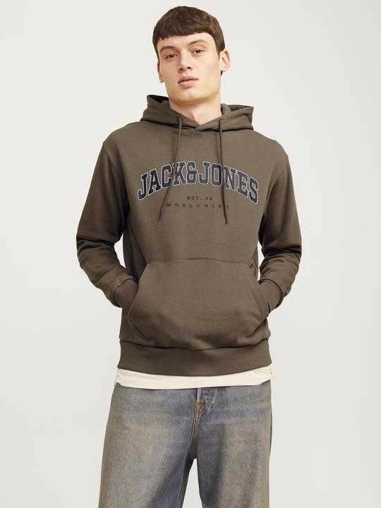 Actual product image Jack & Jones Jjecaleb Varsity Sweat Hood Noos (XL)
