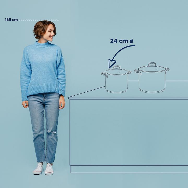Produktbild Kela Flavoria (Kochtopf, Edelstahl, 24 x 19.50 cm)
