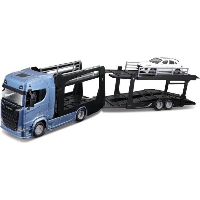 Bburago Multicar Carrier tow truck Scania