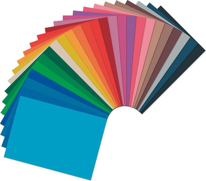 Actual product image MarpaJansen Assorted coloured paper & photo cardboard, 50 sheets (130 g/m², 50x)
