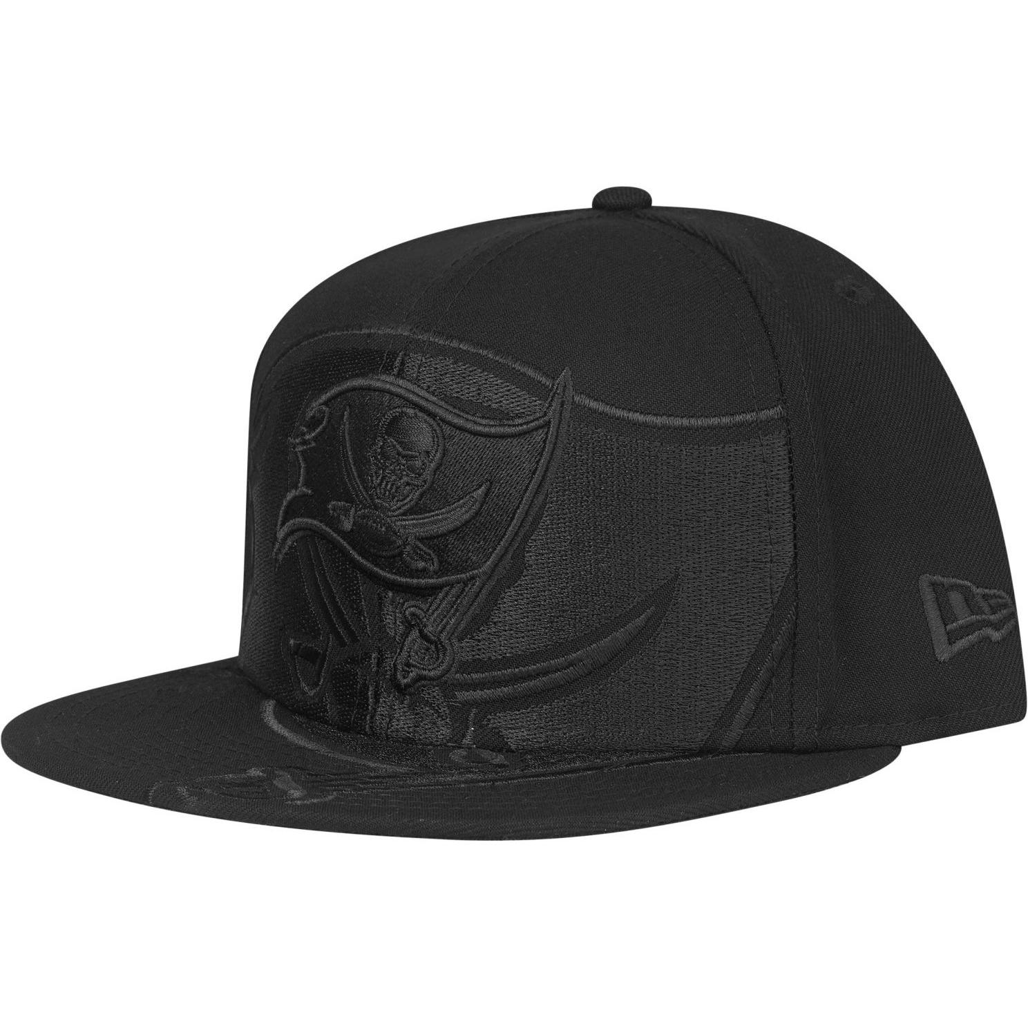 New Era, Herren, Cap, 59Fifty Cap - SPILL Tampa Bay Buccaneers - 7 7/8, Schwarz, (7 7/8)