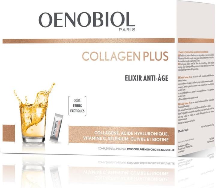 Actual product image Oenobiol Collagen Plus AntiAging Elixir (30 pcs., Beutel, 284 g)