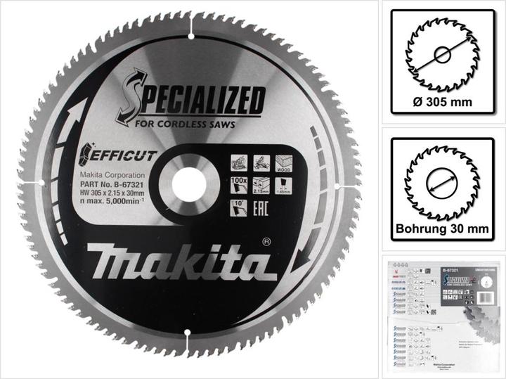 Produktbild Makita Sägeblatt