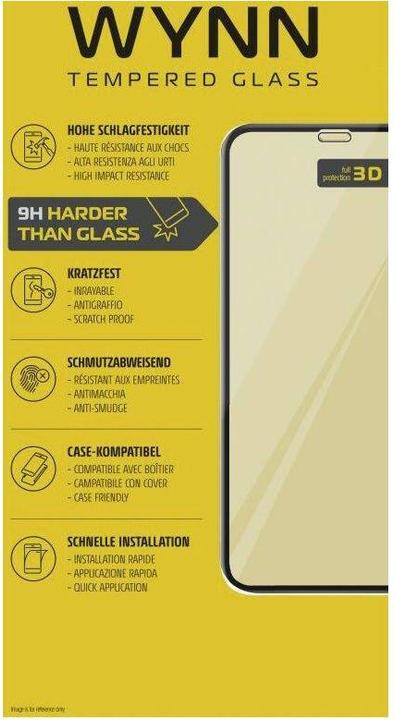 Actual product image Wynn Electronics 3D Full Coverage Schutzglas iPhone 12 Pro Max (1 pcs., Apple iPhone 12 Pro Max)