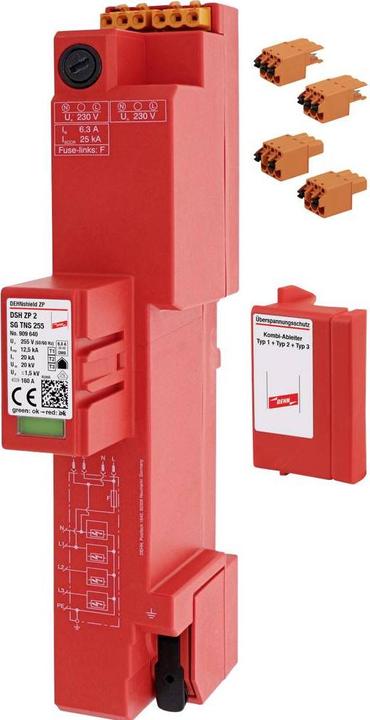Produktbild Dehn DH ZP 2 SG TNS 255 Kombi-Ableiter