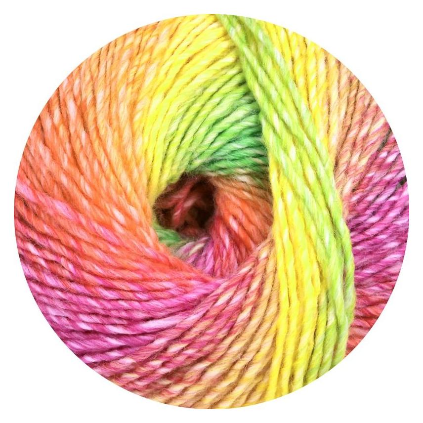 ONline Linea 359 Fano 9: Filato Multicolore In Lana Merino (240m/150g)