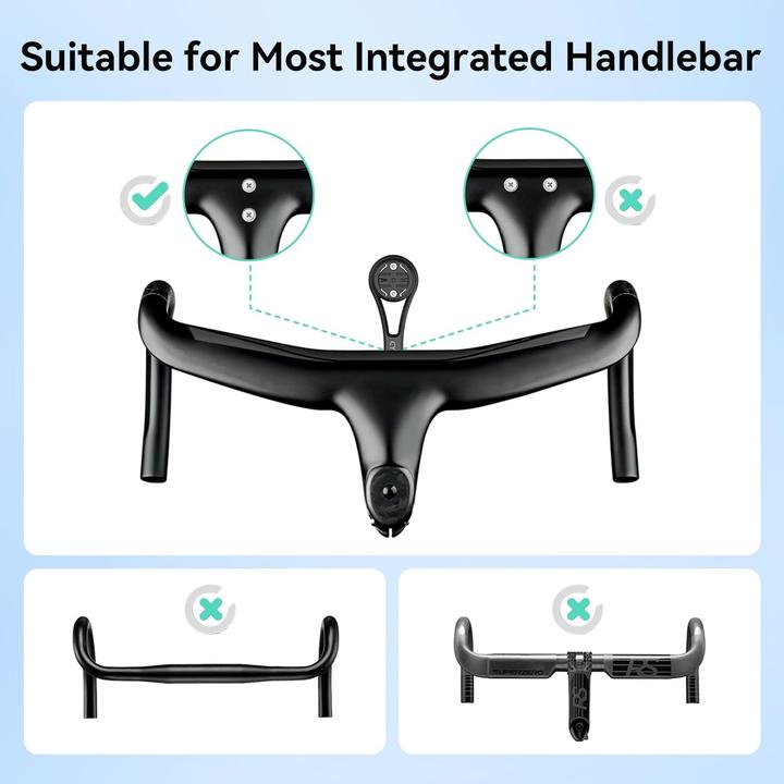 Actual product image Cycplus Z3 Bike Computer Holder