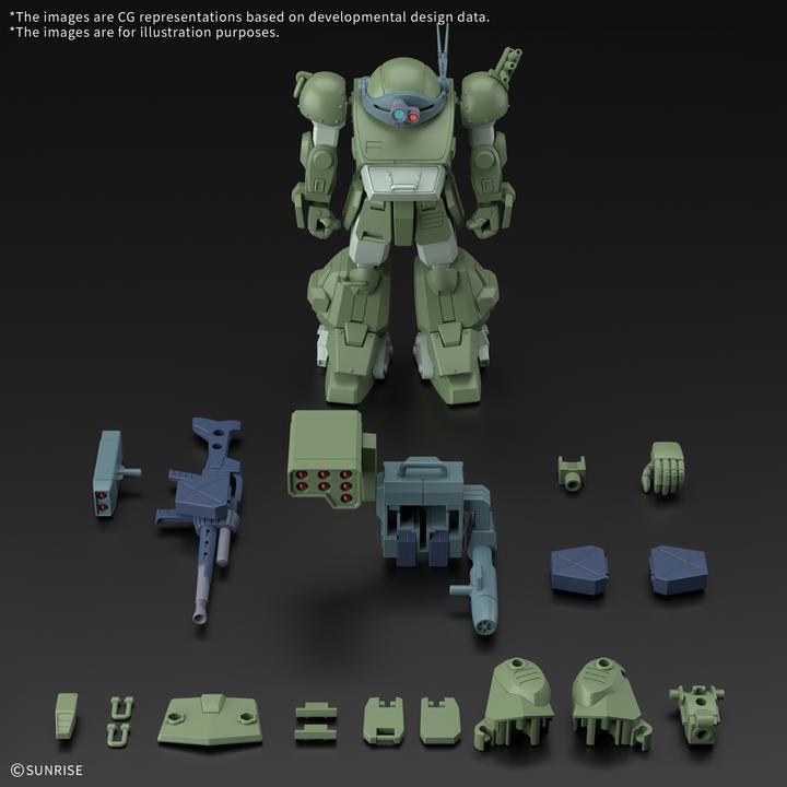 Actual product image Bandai Votoms - Scopedog Turbo High Grade