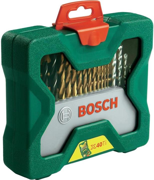 Produktbild Bosch Zubehör X-Line TiN-beschichtetes Set, 40-tlg. (1.5 mm, 10 mm, 10.5 mm, 11 mm, 16 mm, 2 mm, 2.5 mm, 22 mm, 3 mm, 3.5 mm, 32 mm, 4 mm, 4.5 mm, 5 mm, 5.5 mm, 6 mm, 6.5 mm, 7 mm, 7.5 mm, 8 mm, 8.5 mm, 9 mm, 9.5 mm)