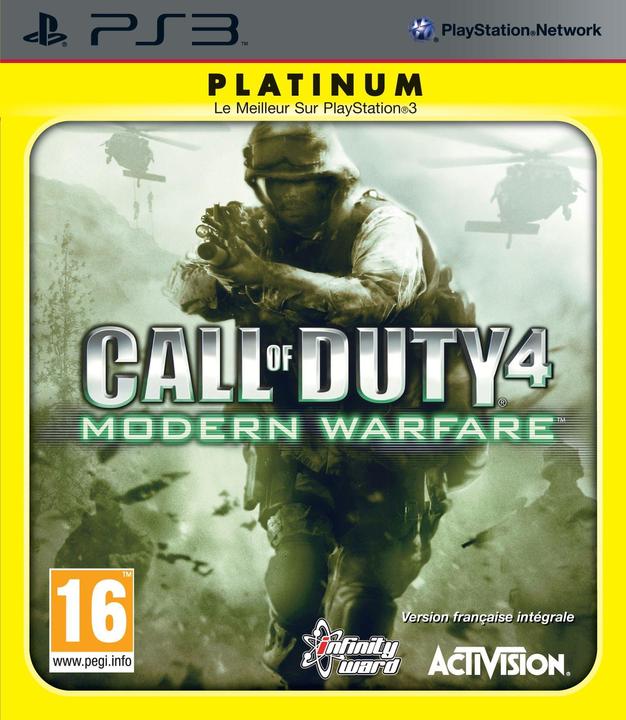 Image du produit Activision Call of Duty 4: Modern Warfare Platinum, PS3 (PS3)