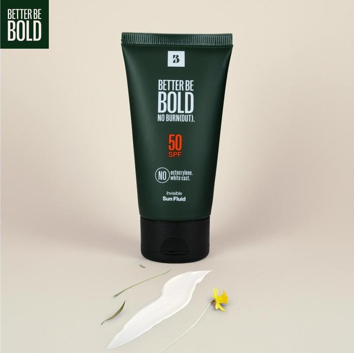 Actual product image Better be bold Invisible Sun Fluid (Suntan cream, SPF 50, 50 ml, 50 g)