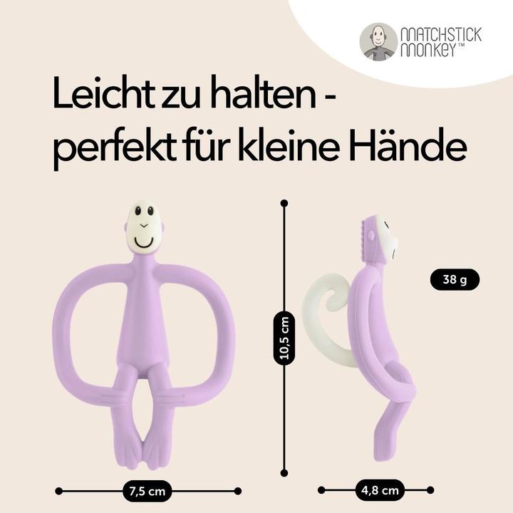 Produktbild Matchstick Monkey Beissring / Zahnungshilfe Affe Original