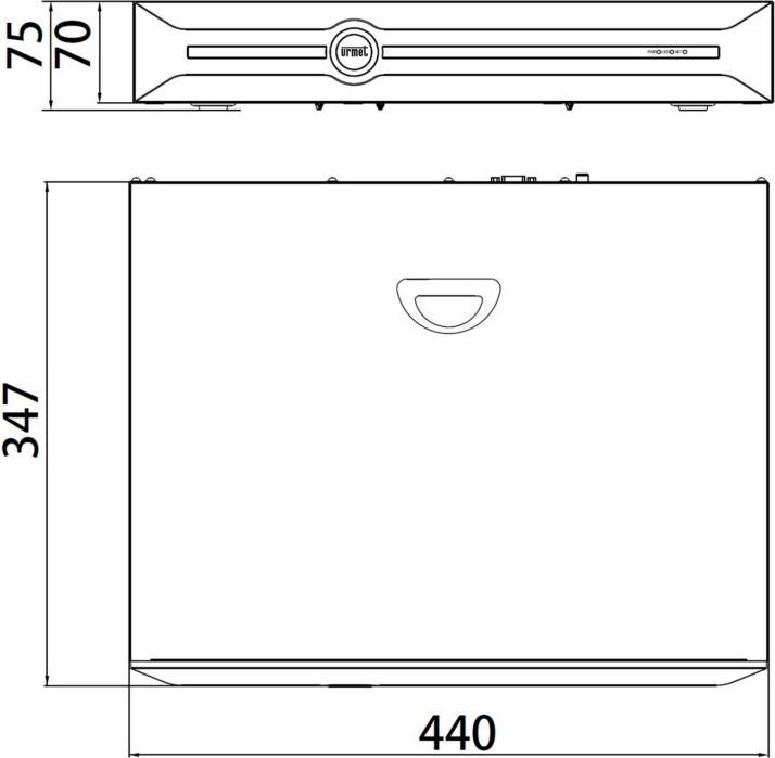 Produktbild Grothe NVR 1098/454 (Netzwerk Videorecorder (NVR))