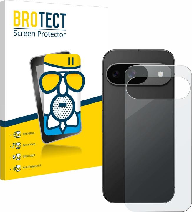 Image du produit BROTECT Verre de protection Film de protection en verre Film de protection d'écran mat (1 pcs, Google Pixel 9)