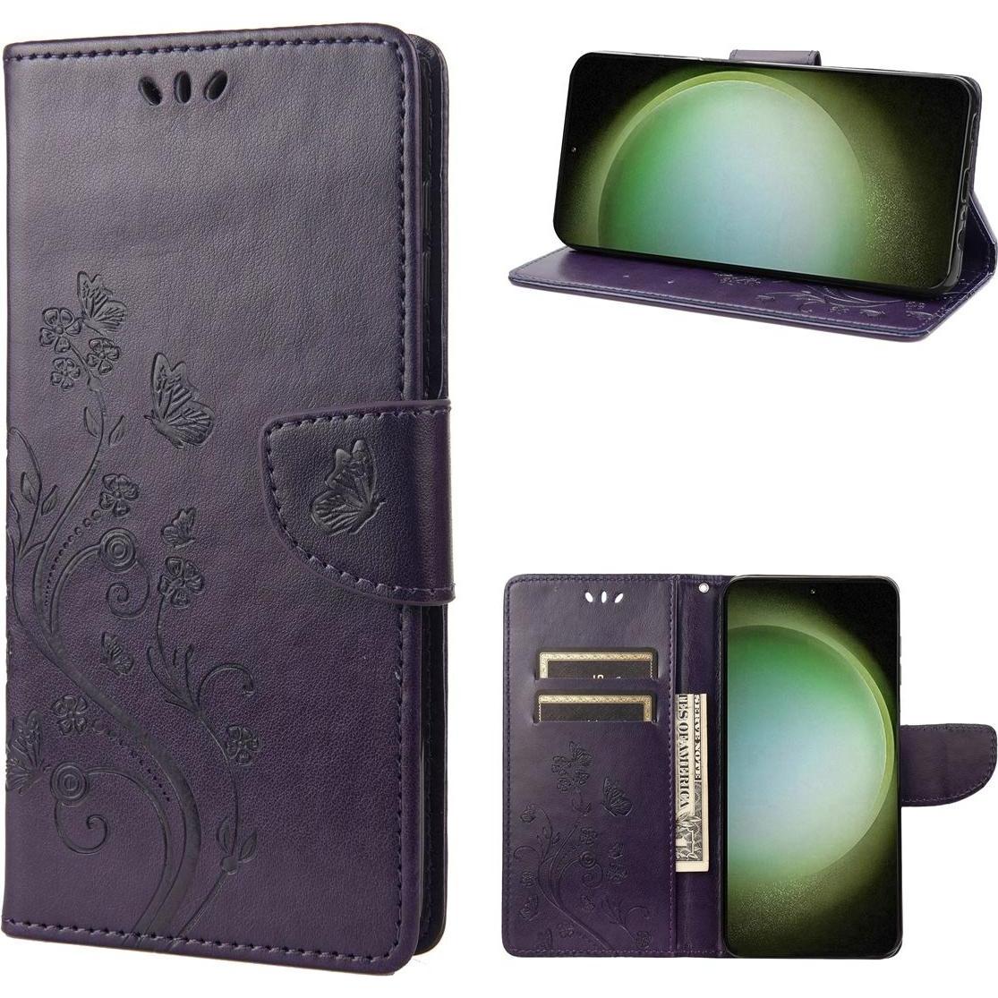 Thumbnail - König Design Hülle Handy Schutz für Samsung Galaxy S23 Plus Ultra Case Cover Tasche Wallet (Samsung Galaxy S23 Ultra), S...