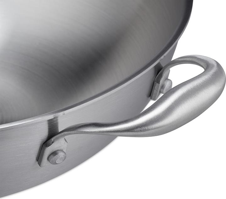 Produktbild Relaxdays Wok (Wok Pfanne, Edelstahl, 32 x 23 cm)
