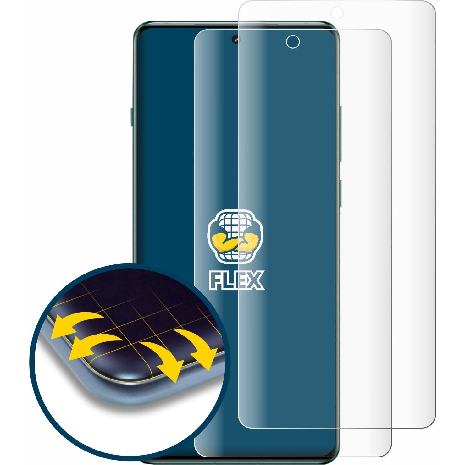 Thumbnail - BROTECT Full-Cover Displayschutz (2 Stück, OnePlus 12), Smartphone Schutzfolie, Transparent