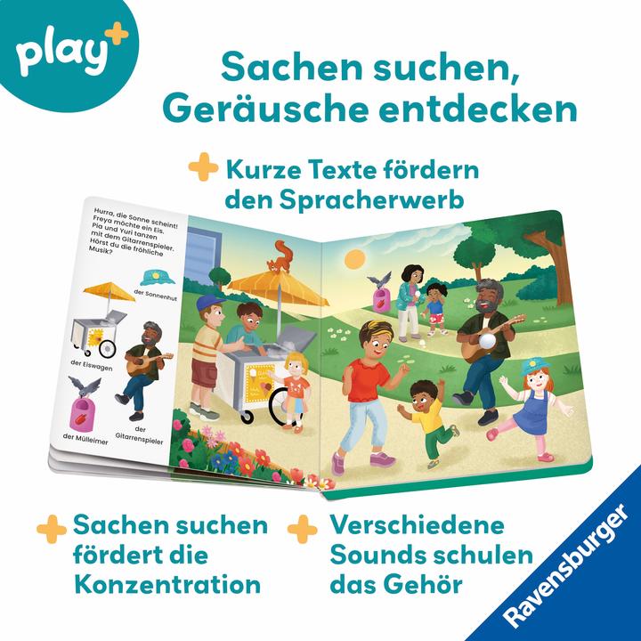 Immagine prodotto Ravensburger play+ Il mio primo libro sonoro: Nel parco (Tedesco)