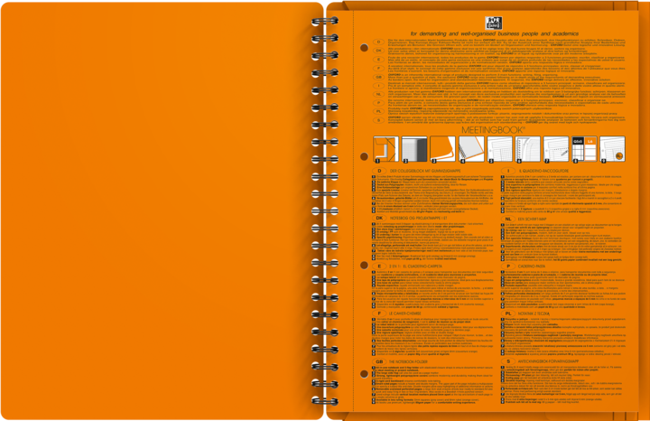 Produktbild Oxford Meetingbook (A4+, Liniert, Weicher Einband)