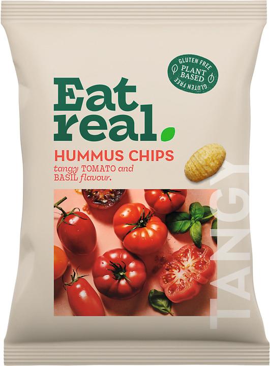 Image du produit Eat Real ER Chips Houmous Tomate Basilic 110g (110 g)