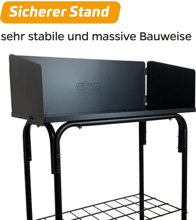 Produktbild Grillfürst Dutch Oven Station / Dutch Oven Tisch mit Windschild