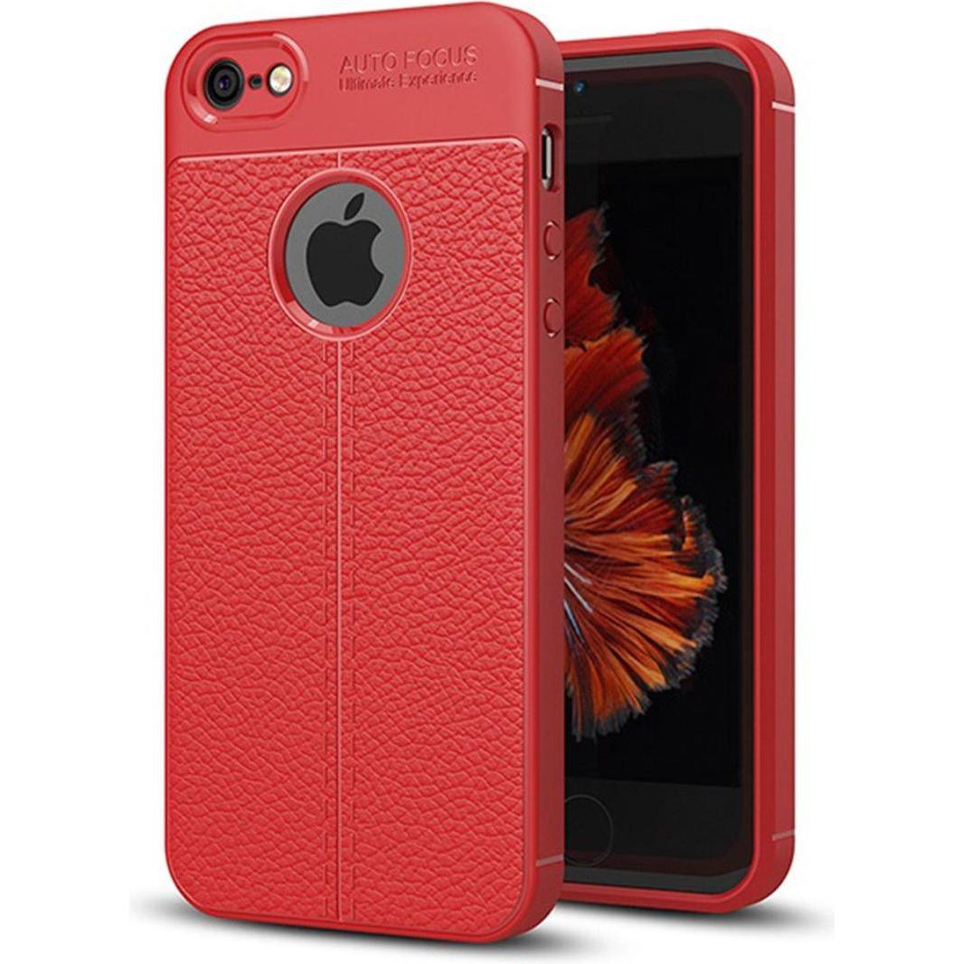 König Design Apple iPhone 6 / 6s Plus Hülle Case Handy Cover Schutz Tasche Schutzhülle Rot (Apple iPhone 6 Plus), Smartp...