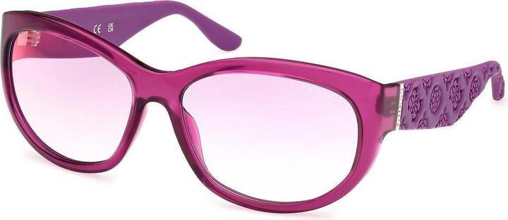 Actual product image Guess Round Violet Sunglasses