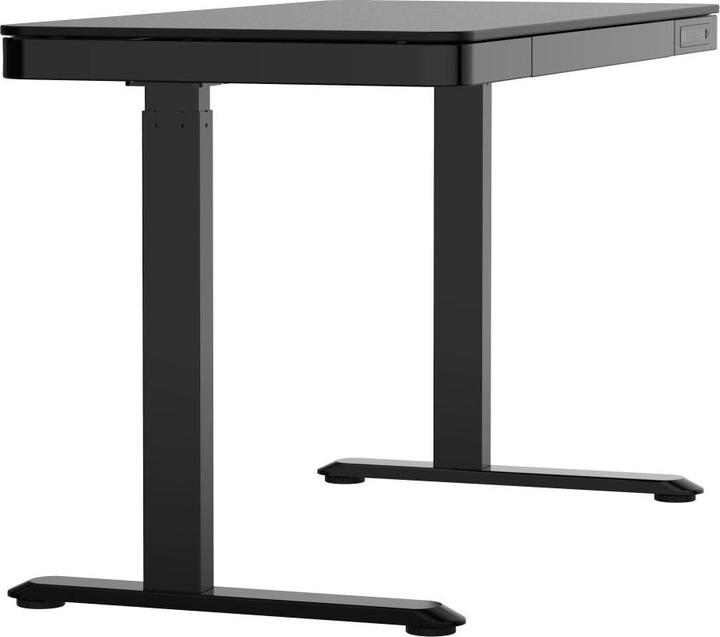 Immagine prodotto Activejet Schreibtisch mit elektrischer Höhenverstellung 140x70 ET119W-C schwarz