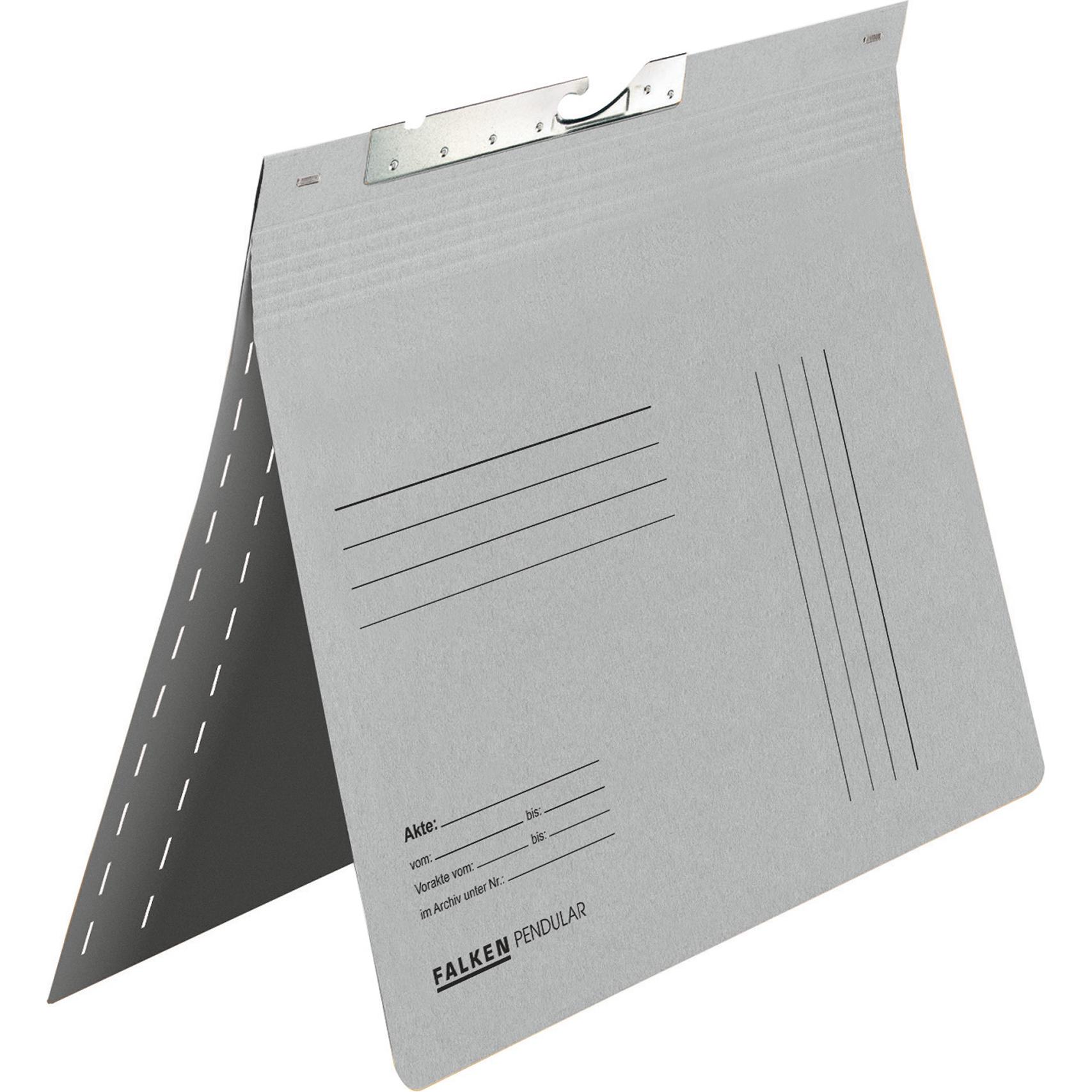 Falken, Mappe, Pendelhefter Verwendung für Papierformat: DIN A4 Grammatur: 320 g/m² (A4, 25 x)
