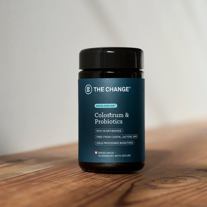 Actual product image BE THE CHANGE Colostrum & Probiotics (120 Piece, Capsules, 44 g)