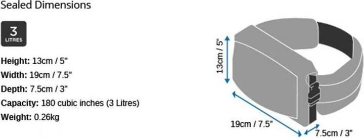 Productafbeelding Over Board Tarpauline Waterdichte Zak 2L (2 l)