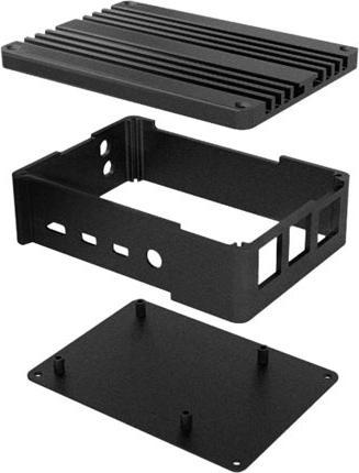 Produktbild Akasa Pi-4 Hülle eloxiertes Aluminium